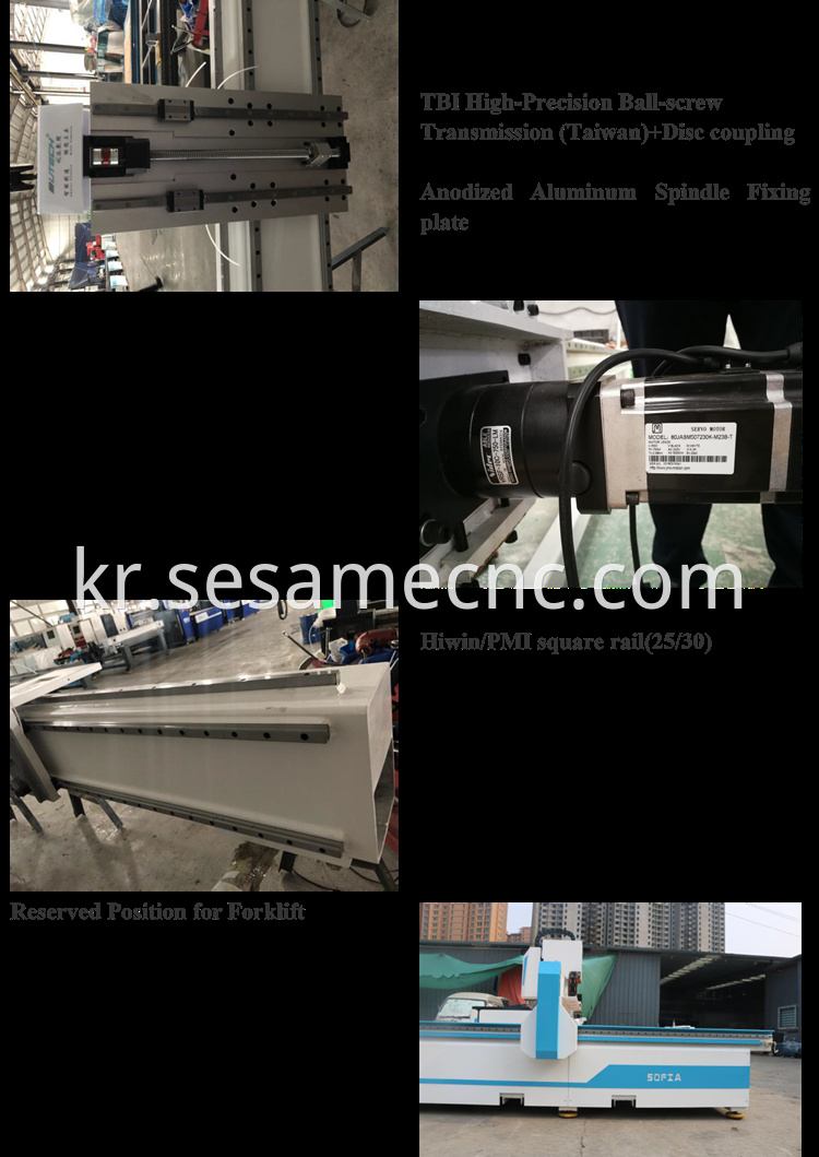 5x10ft ccd edge cutting oscillating knife cnc router